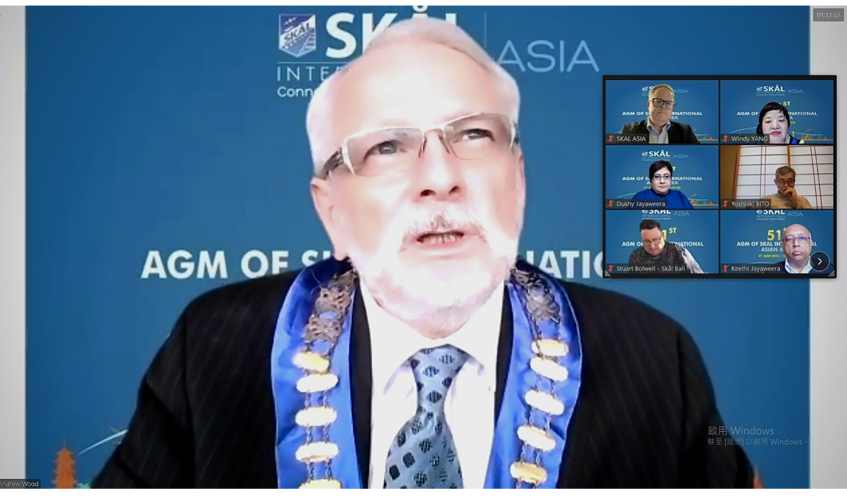 Report of the Skal Asia President at the 51st AGM SIAA