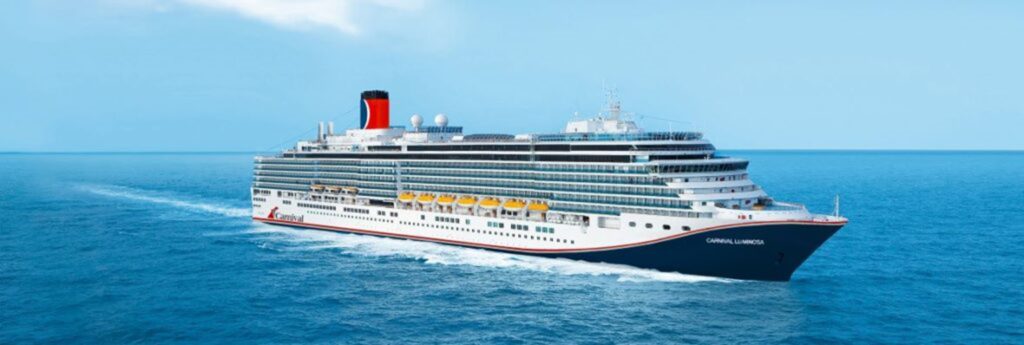 Carnival Newest Ship Luminosa Open For Bookings