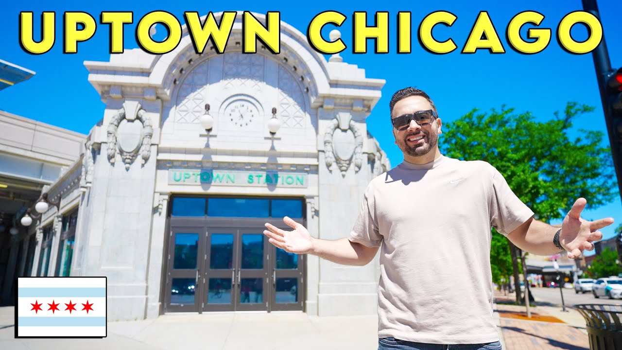 EXPLORING Chicago's Hidden Gem Neighborhood - Uptown Chicago Travel Guide & Tour [4K]
