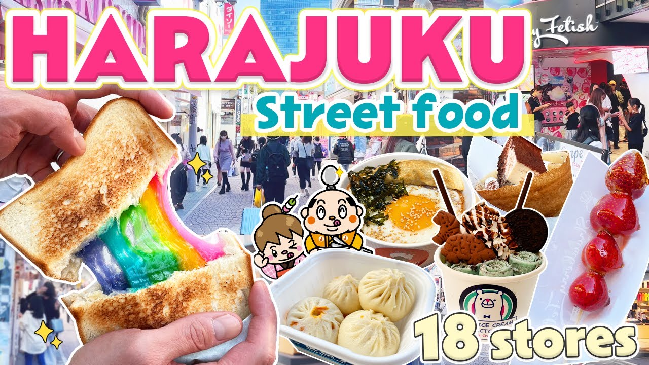 Harajuku Tokyo Street Food & Korean Food Court / Japan Travel Guide