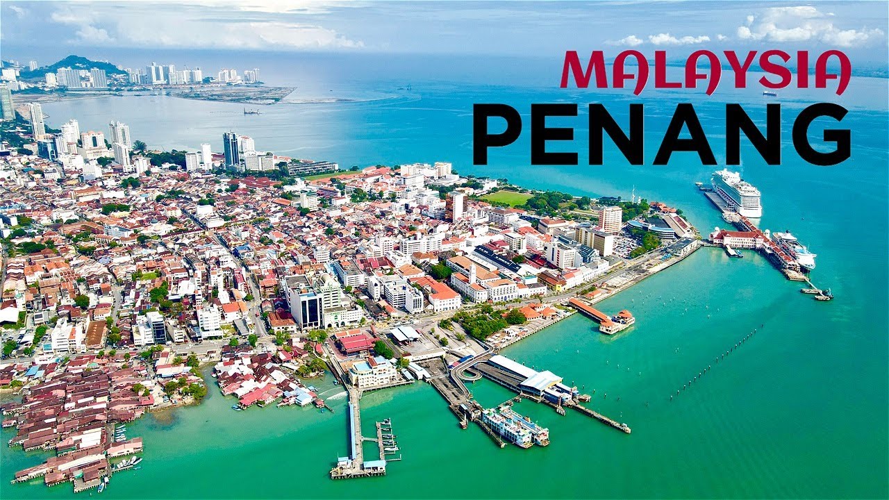 PENANG ISLAND in 4K - Travel Guide to MALAYSIA. ALL sights with PANGEA Travel + Drone in English
